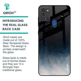 Black Aura Glass Case for Samsung A21s