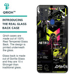 Astro Glitch Glass Case for Samsung A21s