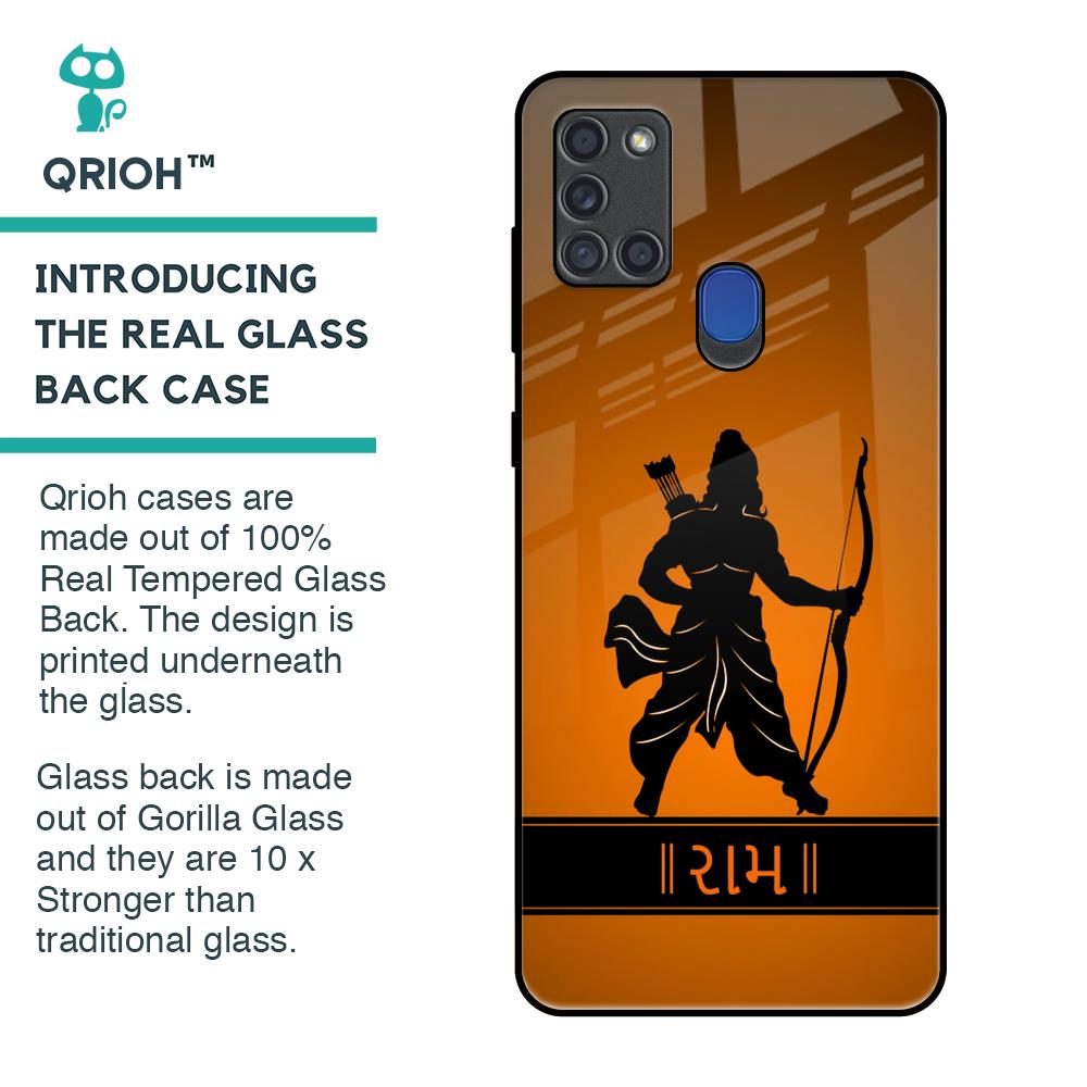 Halo Rama Glass Case for Samsung A21s
