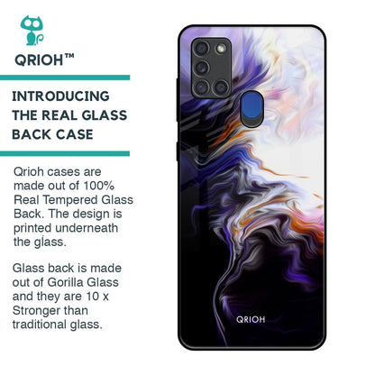 Enigma Smoke Glass Case for Samsung A21s