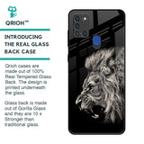 Brave Lion Glass Case for Samsung A21s