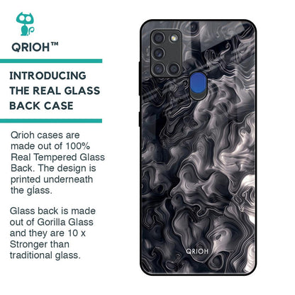 Cryptic Smoke Glass Case for Samsung A21s