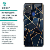 Abstract Tiles Glass Case for Samsung A21s