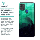 Scarlet Amber Glass Case for Samsung A21s