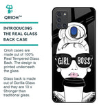 Girl Boss Glass Case For Samsung A21s