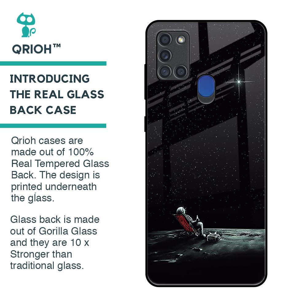 Relaxation Mode On Glass Case For Samsung A21s