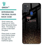 I Am The Queen Glass Case for Samsung A21s