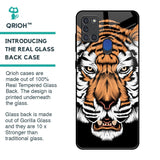 Angry Tiger Glass Case For Samsung A21s