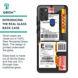 Cool Barcode Label Glass Case For Samsung A21s