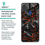 Vector Art Glass Case for Samsung A21s