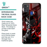 Dark Character Glass Case for Samsung A21s