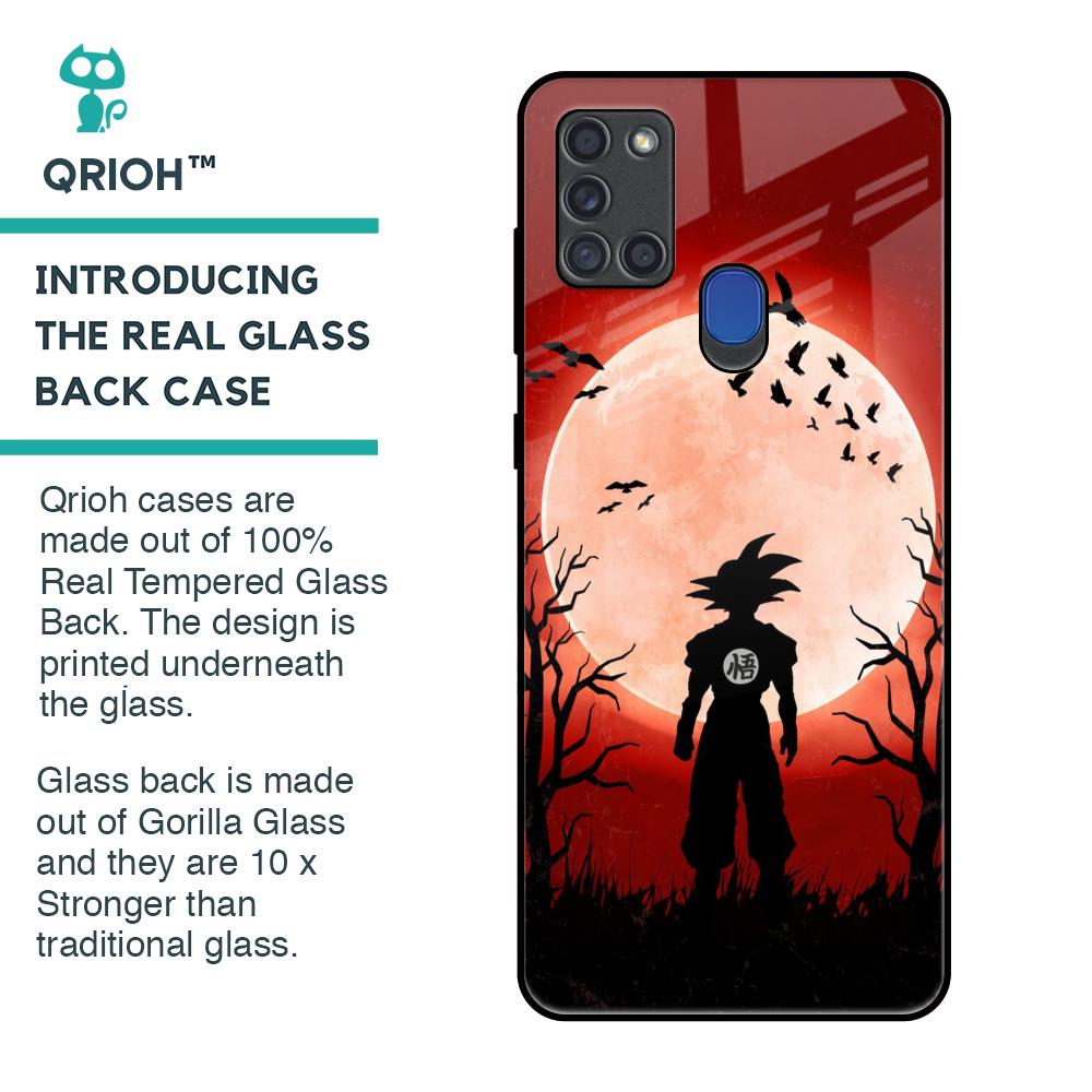 Winter Forest Glass Case for Samsung A21s