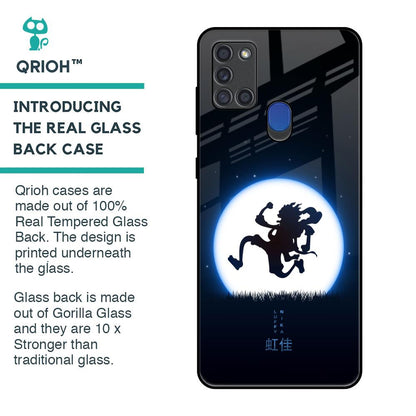 Luffy Nika Glass Case for Samsung A21s