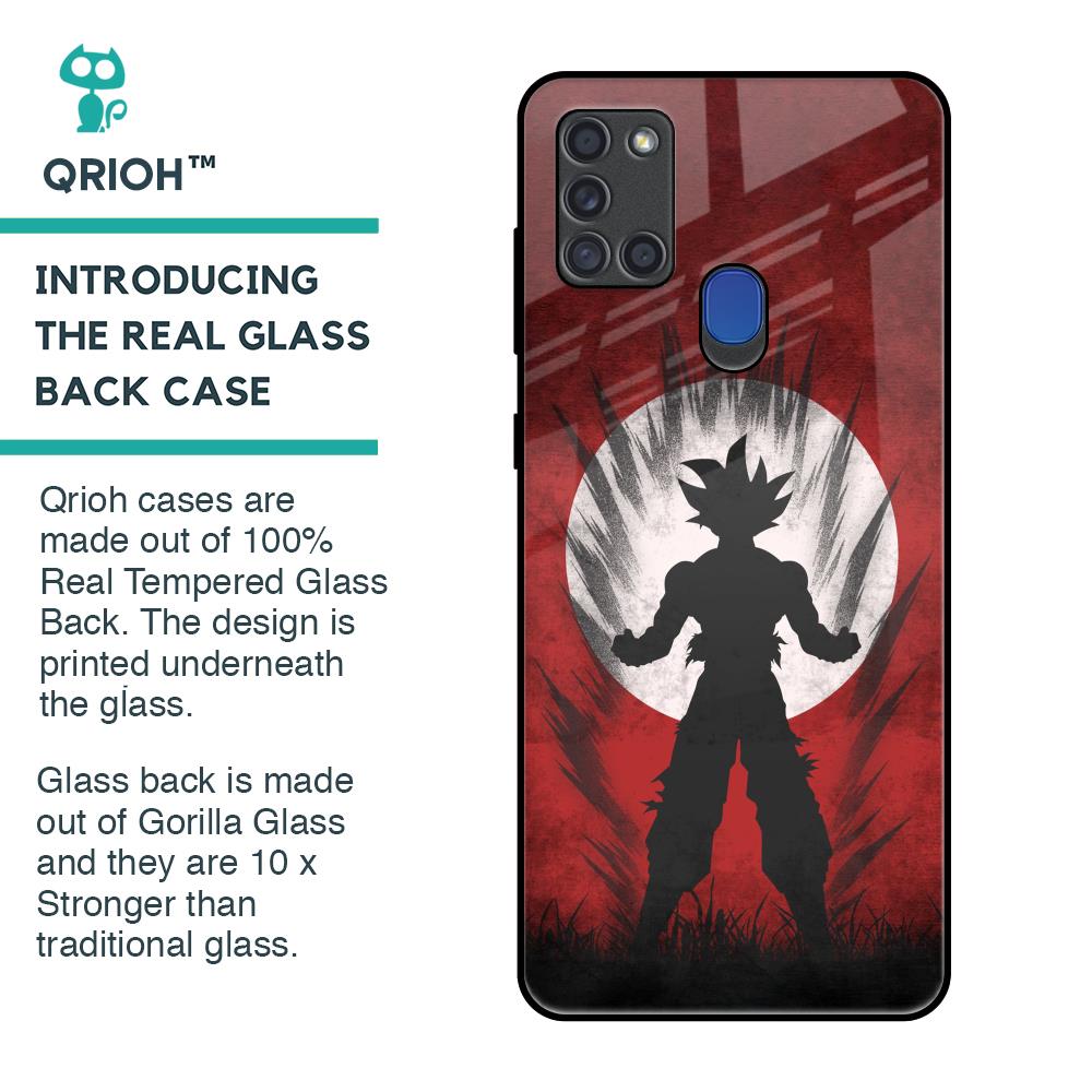 Japanese Animated Glass Case for Samsung A21s