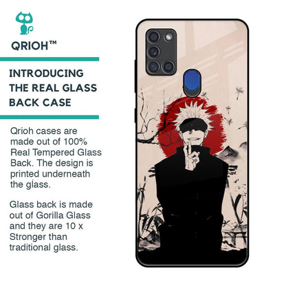 Manga Series Glass Case for Samsung A21s