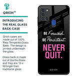 Be Focused Glass Case for Samsung A21s