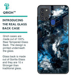 Cloudy Dust Glass Case for Samsung A21s
