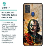 Psycho Villain Glass Case for Samsung A21s