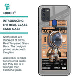 Space Ticket Glass Case for Samsung A21s