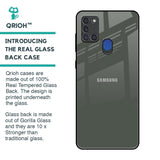 Charcoal Glass Case for Samsung A21s