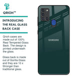 Olive Glass Case for Samsung A21s