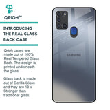 Space Grey Gradient Glass Case for Samsung A21s