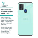 Teal Glass Case for Samsung A21s