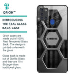 Hexagon Style Glass Case For Samsung A21s
