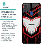 Quantum Suit Glass Case For Samsung A21s