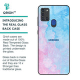 Mixed Watercolor Glass Case for Samsung A21s