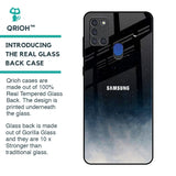 Aesthetic Sky Glass Case for Samsung A21s