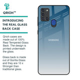 Deep Sea Space Glass Case for Samsung A21s
