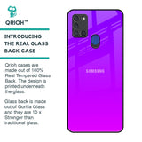 Purple Pink Glass Case for Samsung A21s