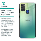 Dusty Green Glass Case for Samsung A21s