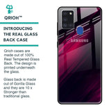 Razor Black Glass Case for Samsung Galaxy A21s
