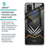 Black Warrior Glass Case for Samsung Galaxy A21s