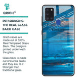 Patina Finish Glass case for Samsung Galaxy A21s