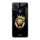 Lion The King Samsung Galaxy A21s Glass Cases & Covers Online