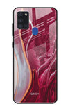 Crimson Ruby Samsung Galaxy A21s Glass Cases & Covers Online