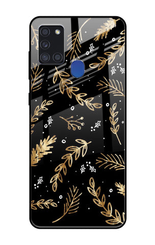 Autumn Leaves Samsung Galaxy A21s Glass Cases & Covers Online