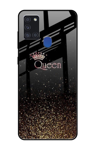I Am The Queen Samsung Galaxy A21s Glass Cases & Covers Online