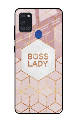 Boss Lady Samsung Galaxy A21s Glass Cases & Covers Online