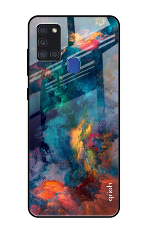 Cloudburst Samsung Galaxy A21s Glass Cases & Covers Online