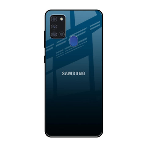 Sailor Blue Samsung Galaxy A21s Glass Cases & Covers Online