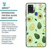 Pears Green Glass Case For Samsung Galaxy A21s