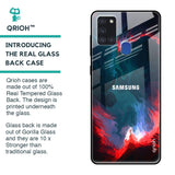 Brush Art Glass Case For Samsung Galaxy A21s