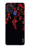 Floral Deco Samsung A21s Back Cover