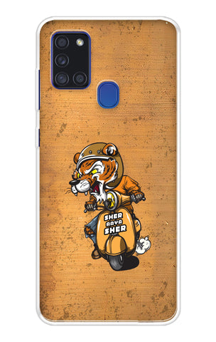 Jungle King Samsung A21s Back Cover