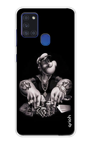 Rich Man Samsung A21s Back Cover