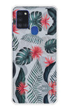 Retro Floral Leaf Samsung A21s Back Cover